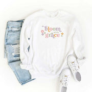 Bloom With Grace Retro Sweatshirt