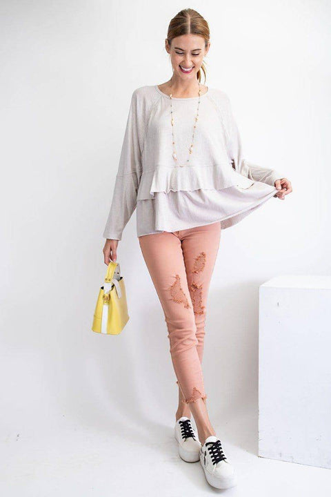 Lace Detailing Tunic